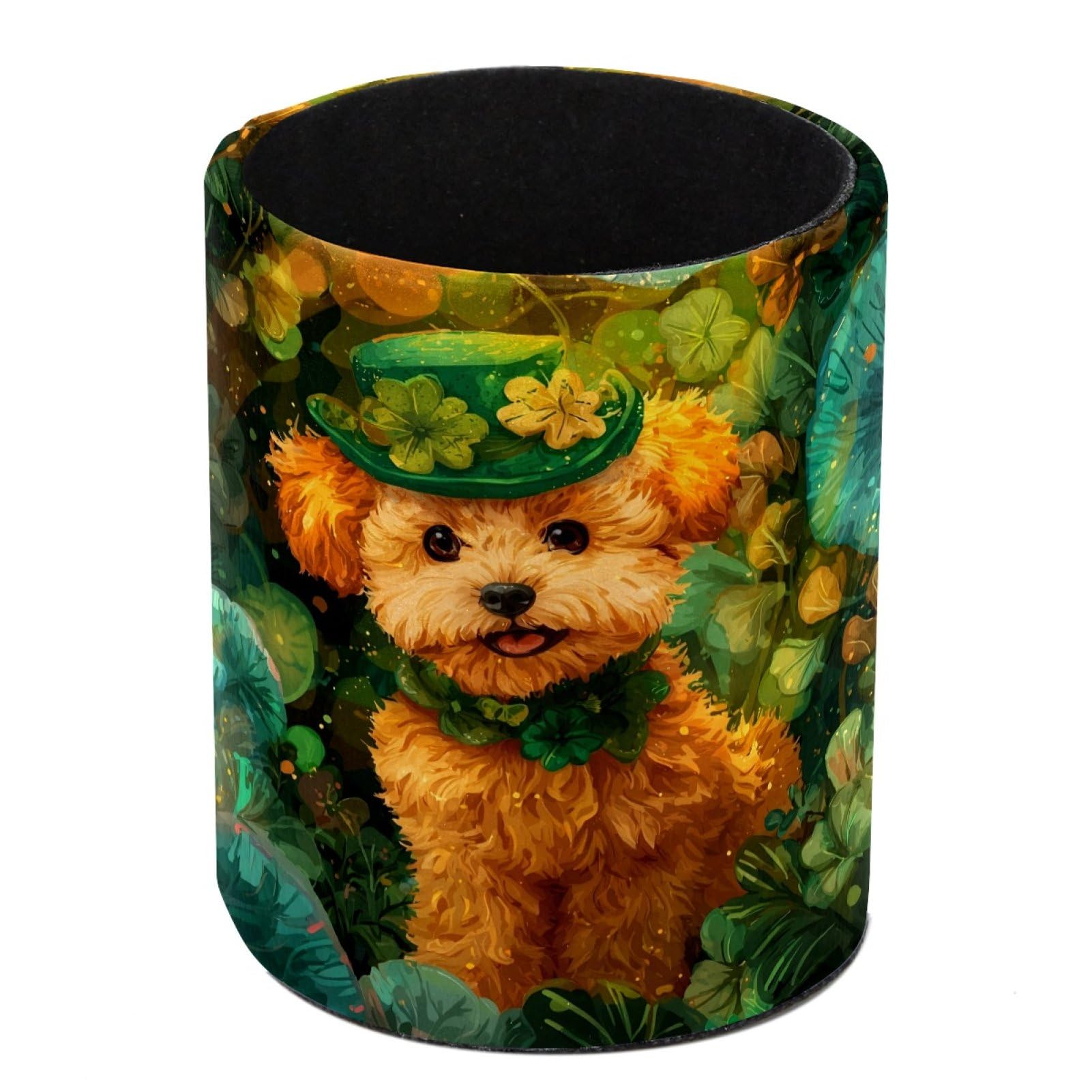 FWJZDSP Dog Pencil Cup Pen Organizer Makeup Brush Holder for Office Home Countertop Desk Accessory Storage