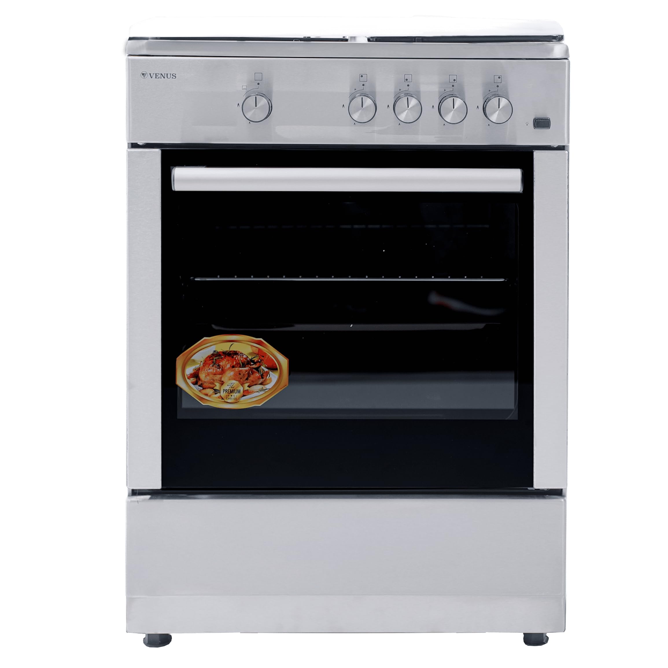 Venus Cooking Range 55x50CM 4 Gas Burners VC5540GSX Made in Turkey