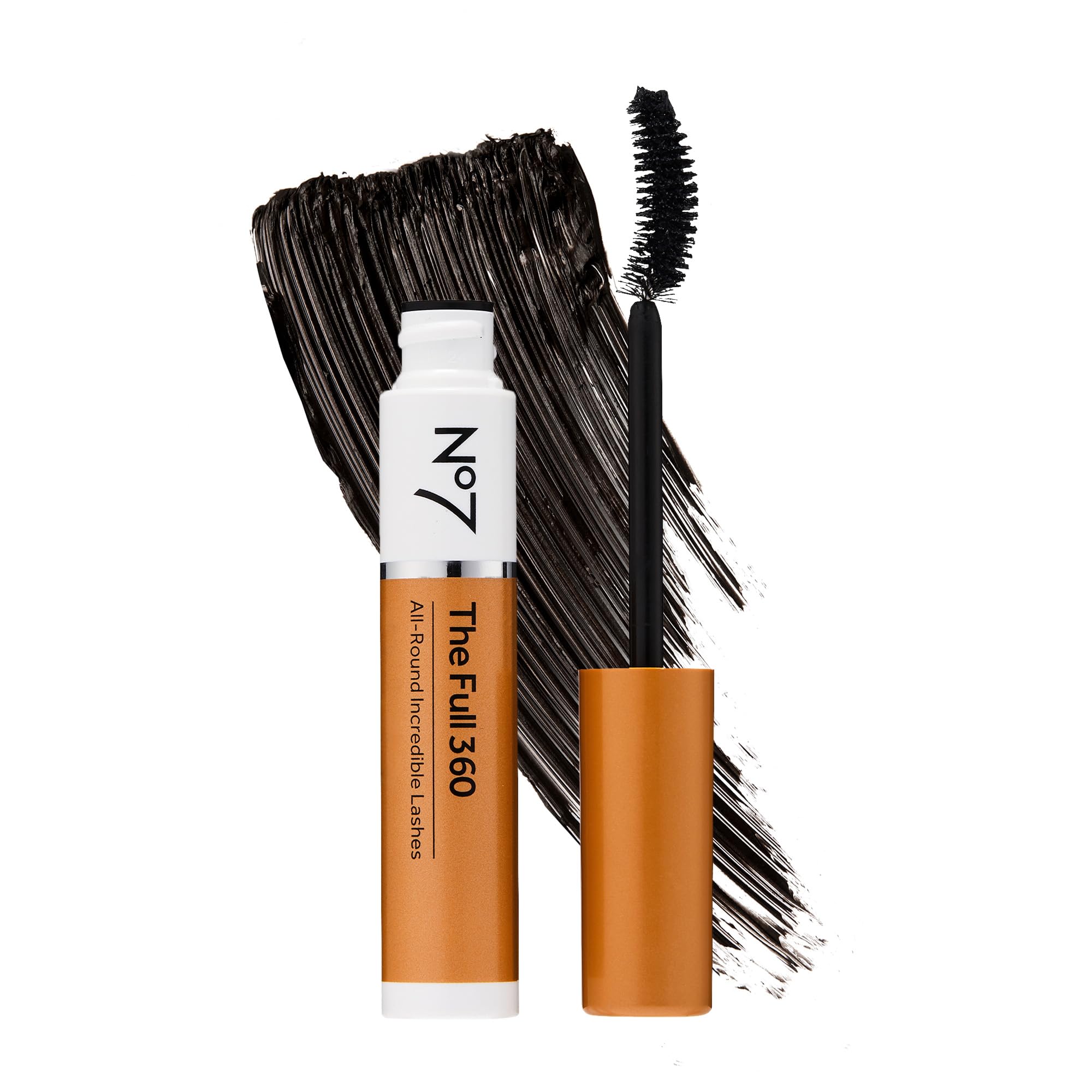 Amazon.com : No7 The Full 360 Mascara - Black - Volumizing