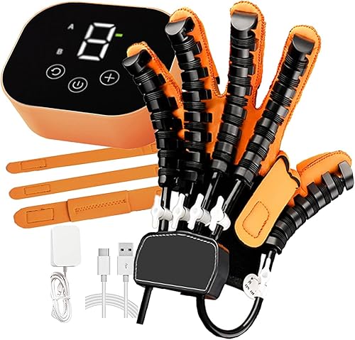 Miniatura 9 de Nuevos guantes de robot de rehabilitación 2024, equipo de terapia de mano con accidente cerebrovascular, entrenador de rehabilitación de dedos para