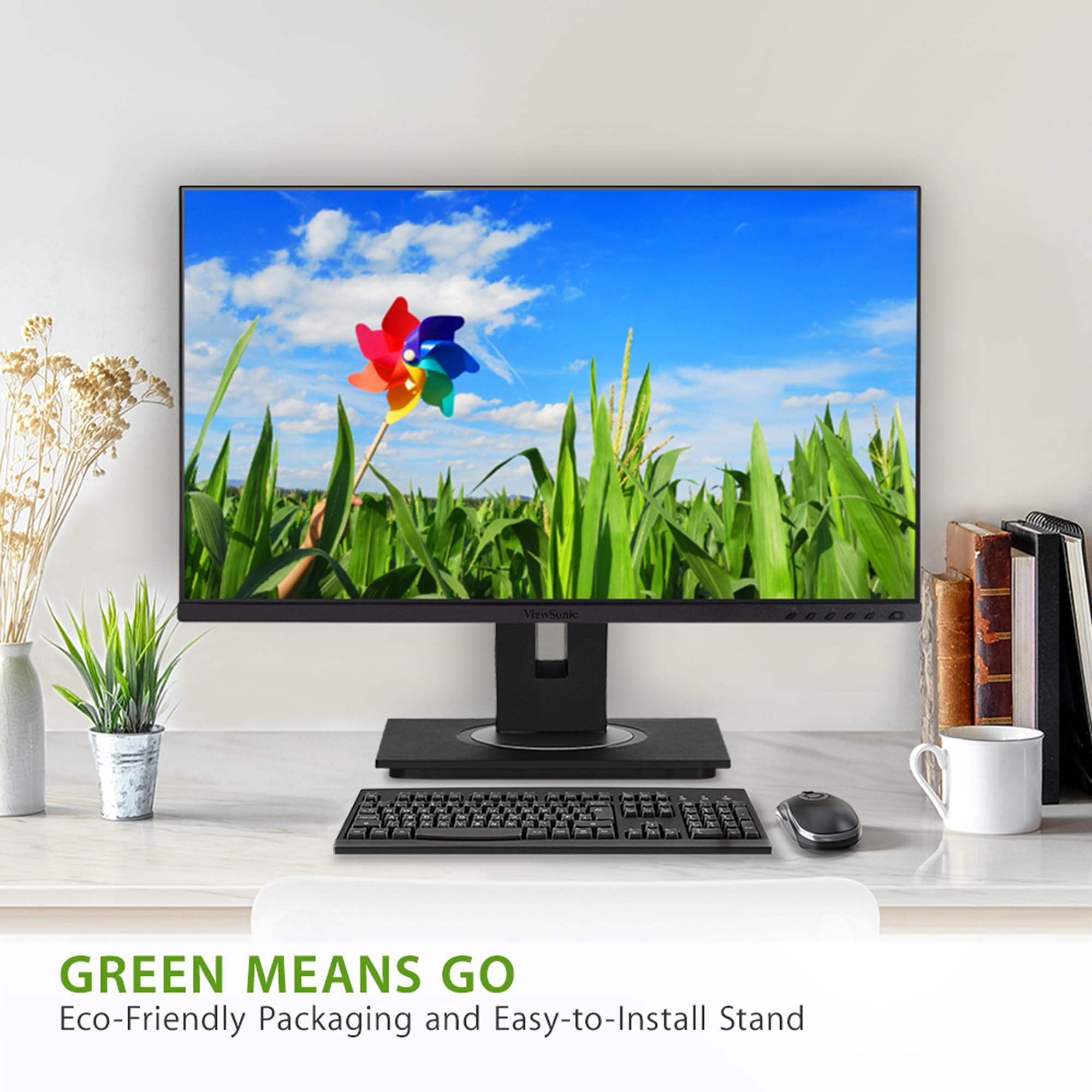 ViewSonic 61cm/24'' (1920x1080) VG2448A-2 16:9 5ms HDMI VGA DisplayPo — view 3