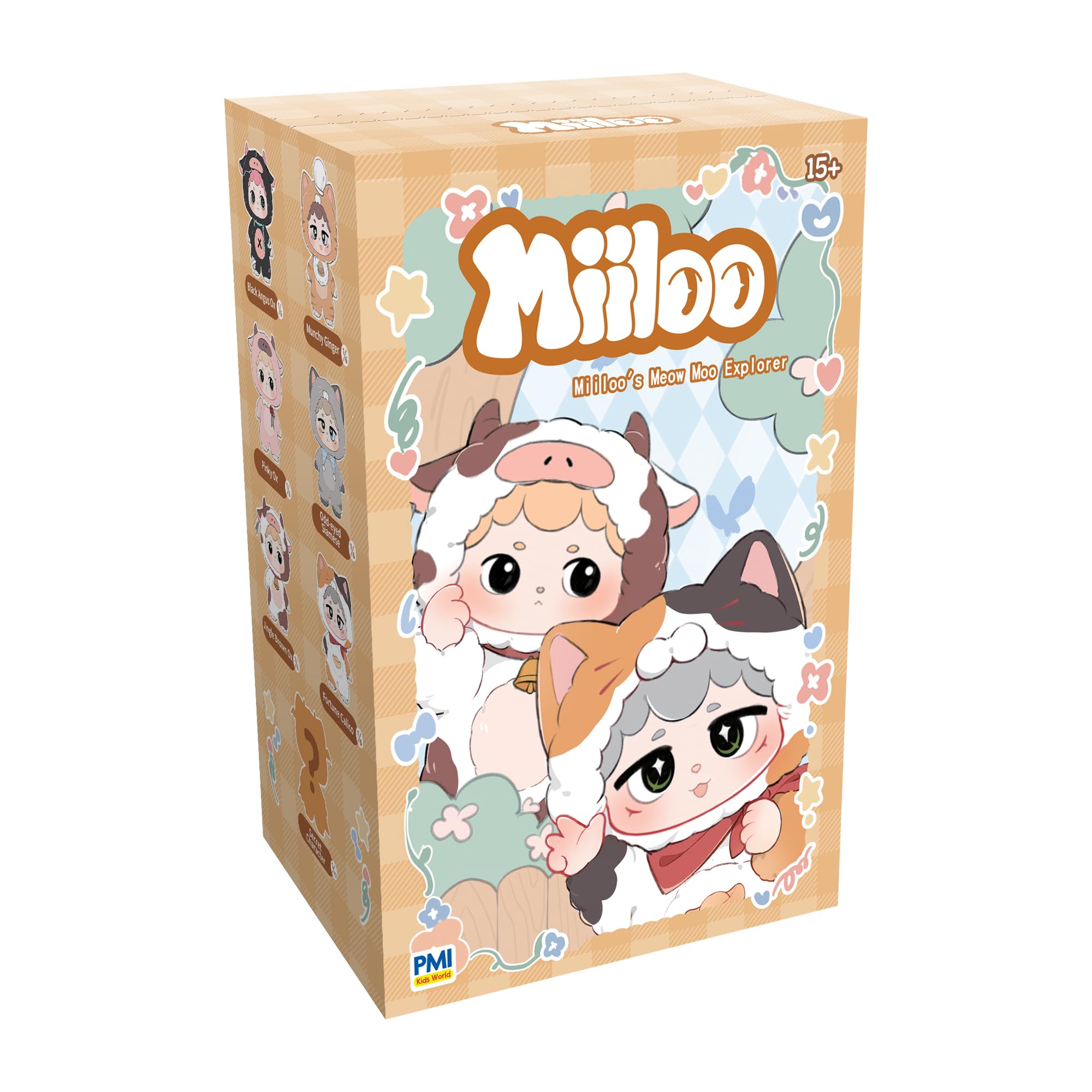 Miiloo Blind Box - 17cm Plushie with Clip