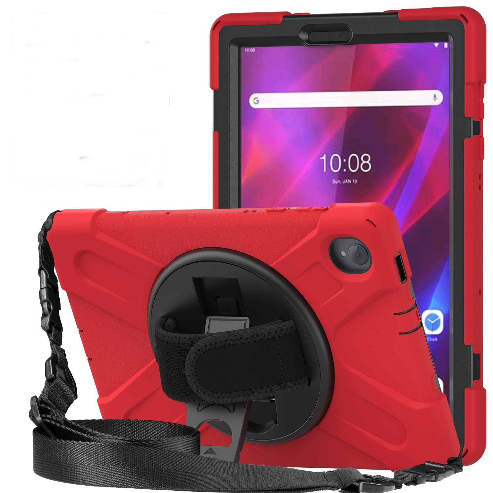 See full amazon price history chart for ProElite Rugged 3 Layer Armor case Cover for Lenovo Tab K10 FHD 10.3" Tablet TB-X6C6F/TB-X6C6X/TB-X6C6NBF with Hand Grip and Rotating Kickstand with Shoulder Strap, Red ProElite Rugged 3 Layer Armor case Cover for Lenovo Tab K10 FHD 10.3" Tablet TB-X6C6F/TB-X6C6X/TB-X6C6NBF with Hand Grip and Rotating Kickstand with Shoulder Strap, Red (B09PL3PQCK) Amazon Price History, Amazon Price Tracker