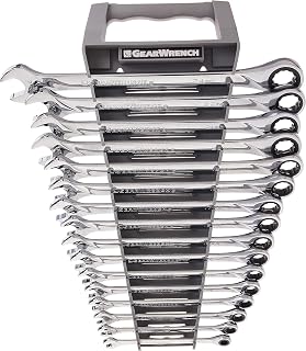 XL Ratcheting Combination Metric Wrench Set 16 Pc., 12 Point - 85099