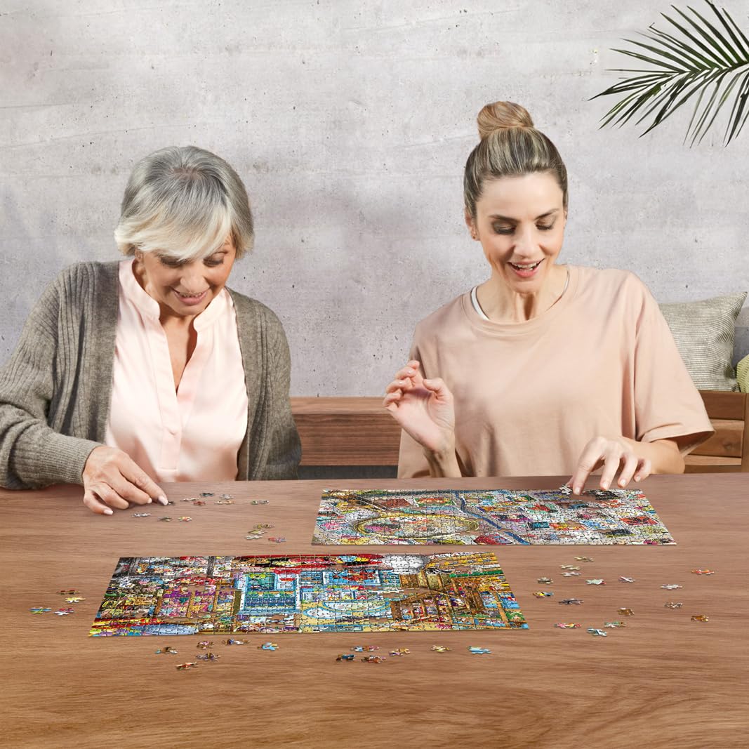Disney - BUNページ Ravensburger - 2 x puzzle 500 elementów - Filmy i postacie