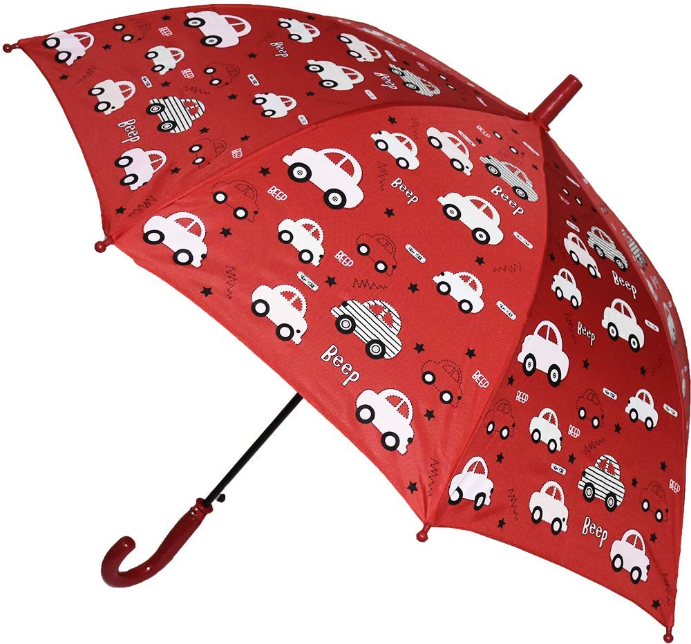 ™ Umbrella for kids, Red Car Color Changing Umbrella for Kids - Umbrella for Boys, Umbrella for children, Magic umbrella for Kids-image-30