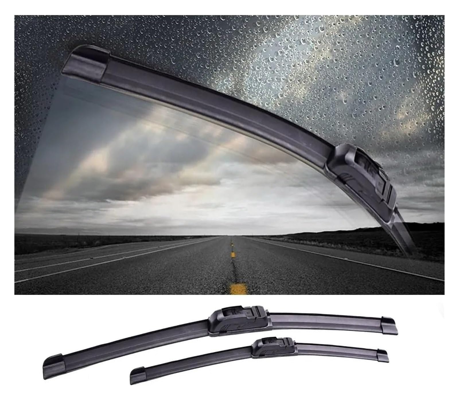 Spazzole Tergicristallo Per Vauxhall/Per Per Agila B 2007-2014 Spazzole Tergicristallo Anteriori Posteriori Spazzole J Hook Spazzole Tergicristallo Auto