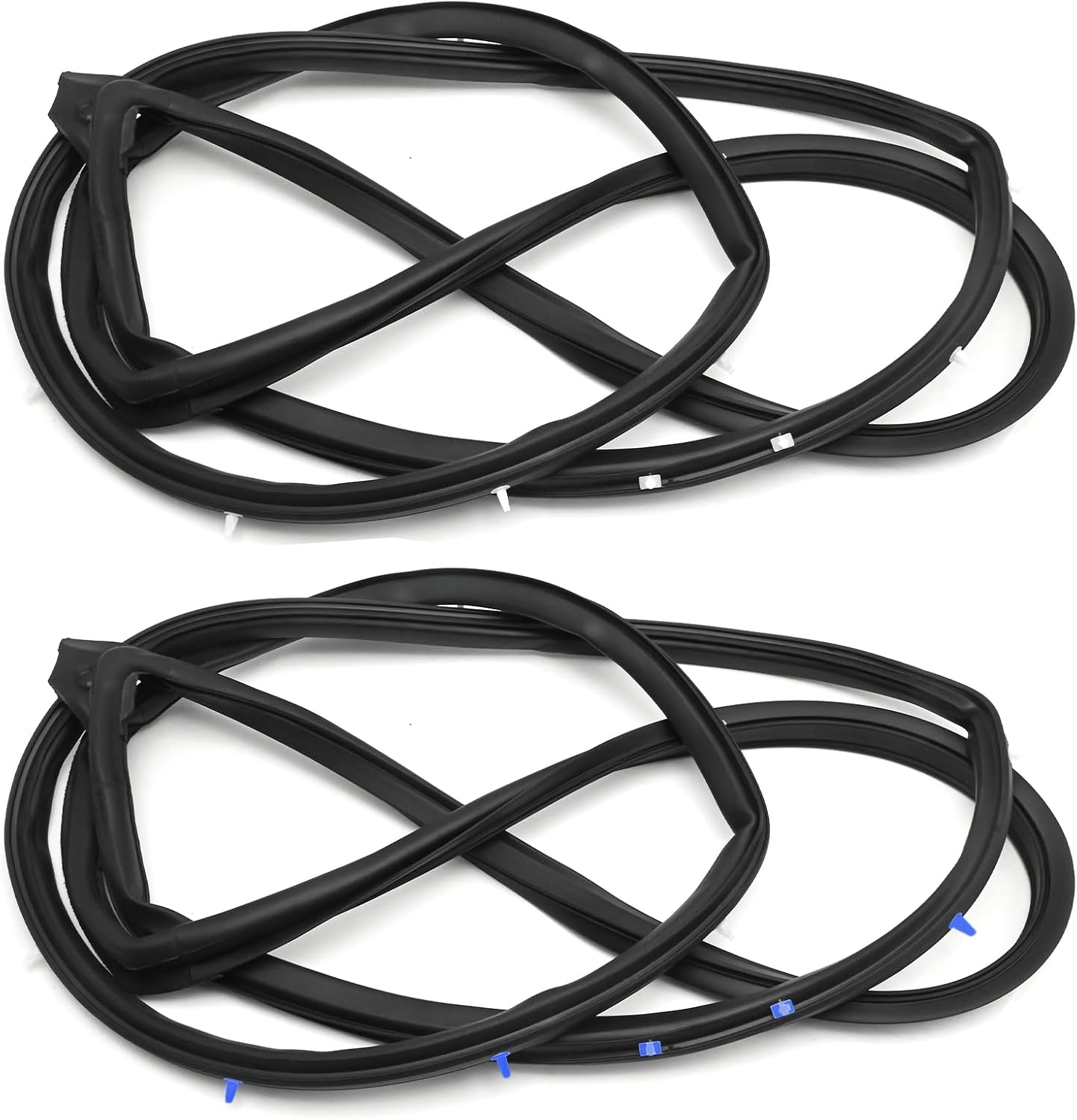 72350-TR3-A01 Front Door Weatherstrip, Moulding Seal Replacement for Civic Sedan 2012 2013 2014 2015, Replaces 72350-TR3-A01