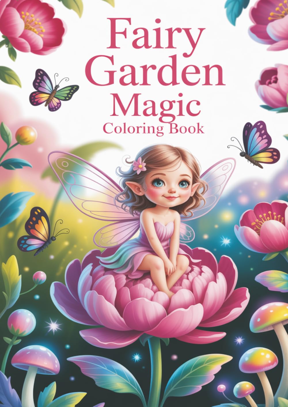 Fairy Garden Magic Coloring Book: A Magical Garden Adventure for Kids Ages 4–8 (Magical Friends Coloring Book)