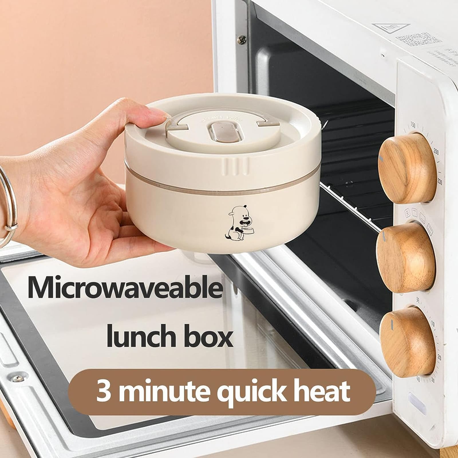 LANMOU Thermobehälter für Essen, Edelstahl Warmhaltebehälter für Speisen, Thermo lunchbox für Essen, 550ml+350ml Thermos Essensbehälter mit Löffel für Schule & Picknick, mit Bag