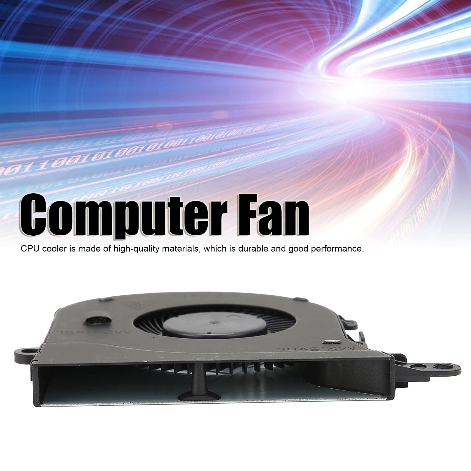 Ventola di Raffreddamento CPU di Ricambio per Laptop Latitude 3590/E‑3590/Inspiron 15‑5570/5575, Ventola di Raffreddamento CPU Universale Raffreddamento Aria CPU, per Computer