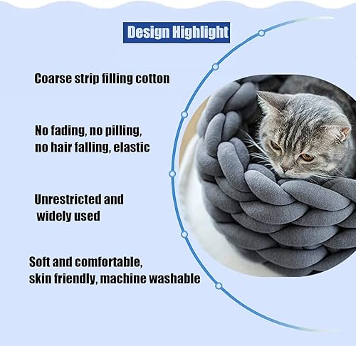 Miniatura 10 de Hilo de tubo voluminoso de terciopelo súper suave para tejer a mano para nudo trenzado, hilo gigante para tejer alfombras, almohadas (rosa oscuro,