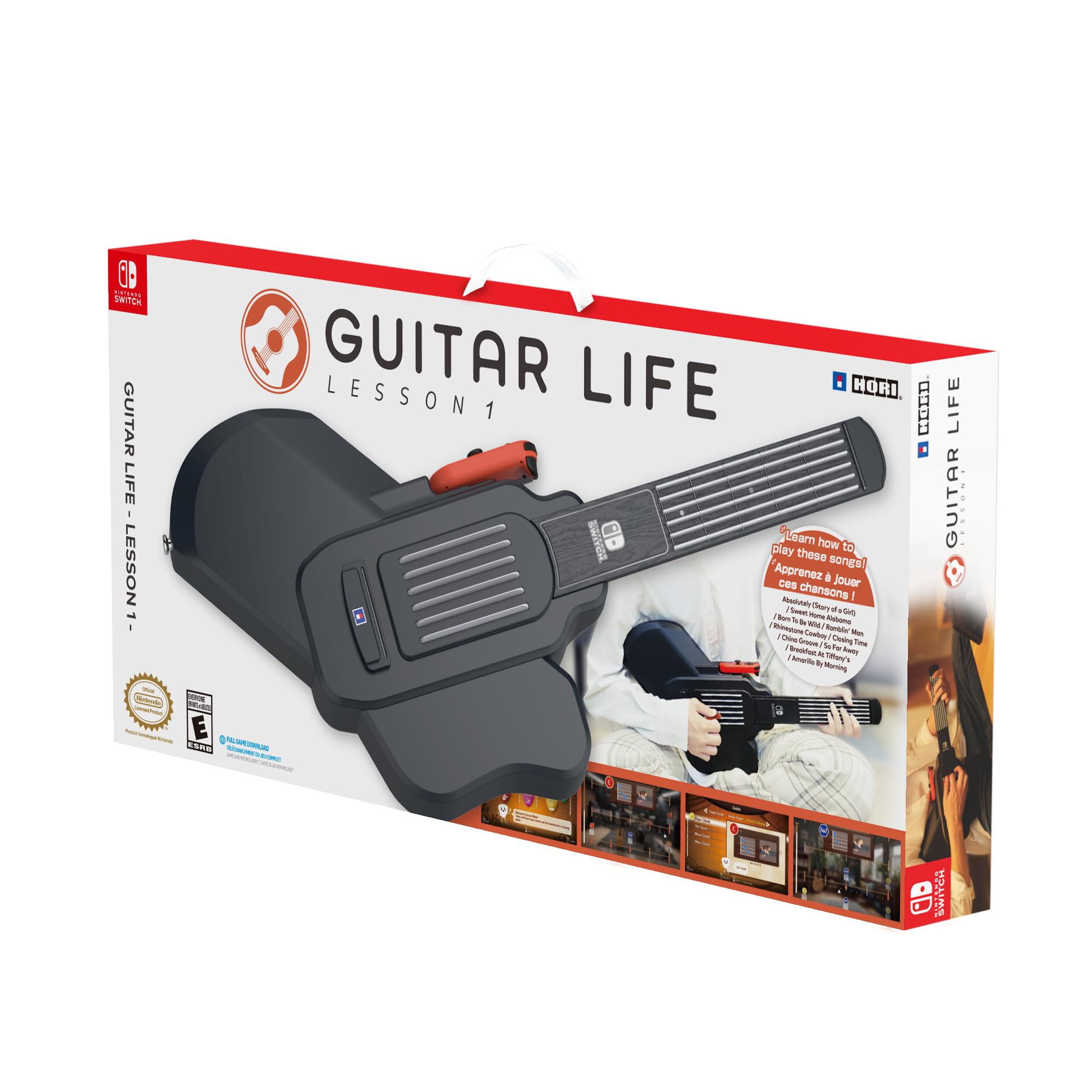 Nintendo Switch HORI GUITAR LIFE Nintendo Switch Amazon.com: HORI Guitar Life for Nintendo Switch - Guitar