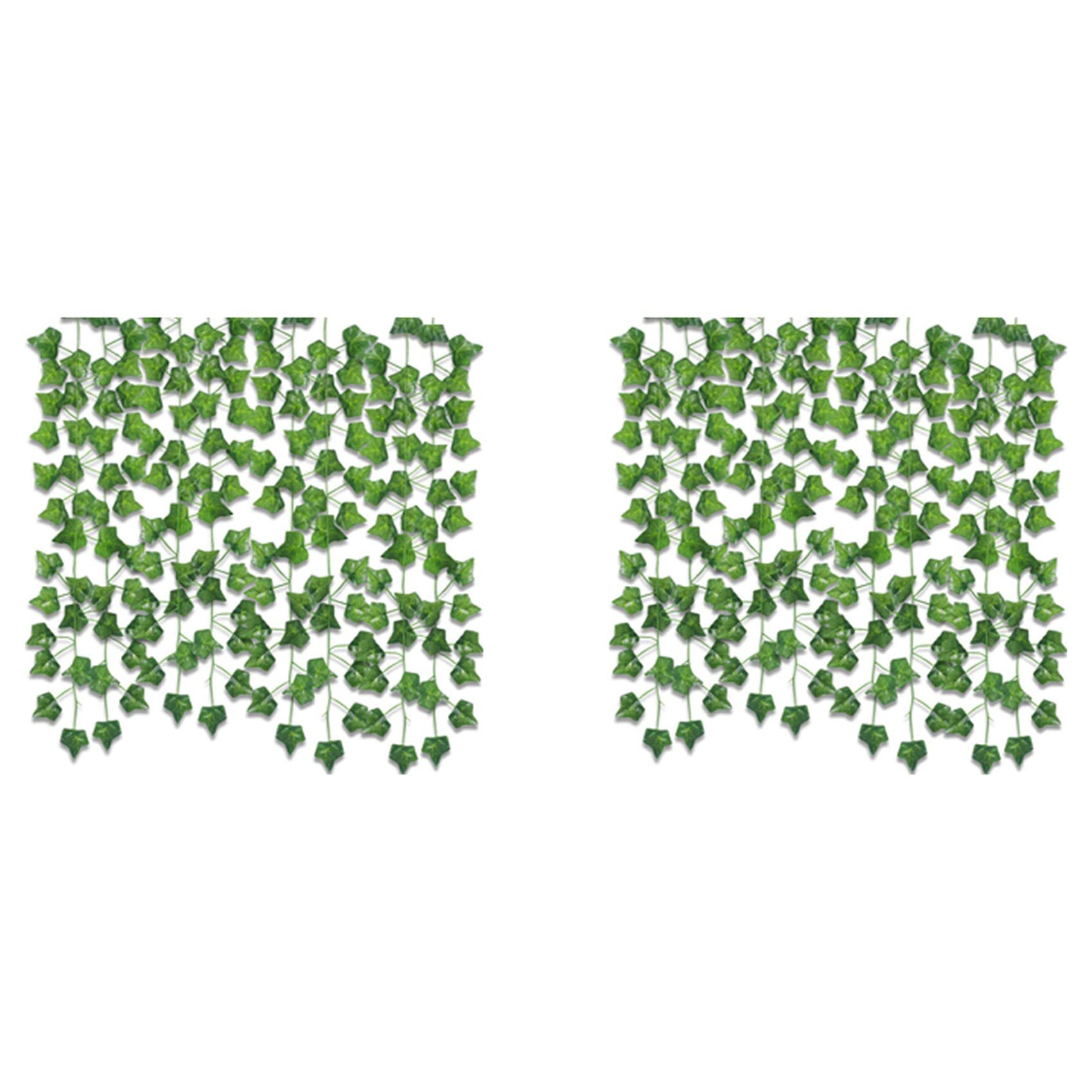 Hndhbfgrt Artificial Ivy - 12 Strands Artificial Ivy, Fake Ivy Garland Decorations, Fake Plants, Fake Vine, Vine Decoration