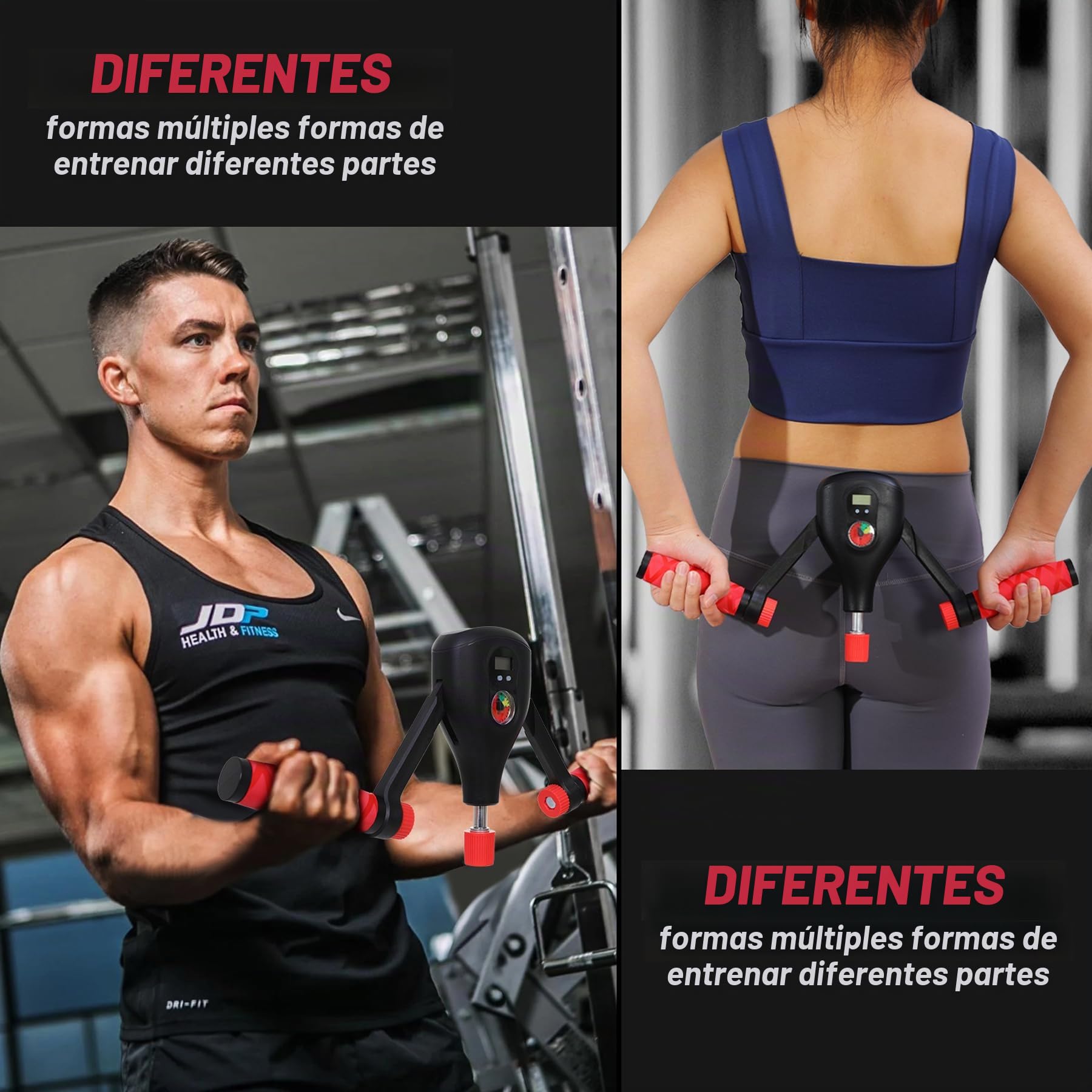Entrenador de muslos (ajustable – ángulo y fuerza) para el suelo pélvico para hombre y mujer, entrenador multifuncional de piernas para el hogar, entrenamiento de cadera + entrenamiento de brazos +