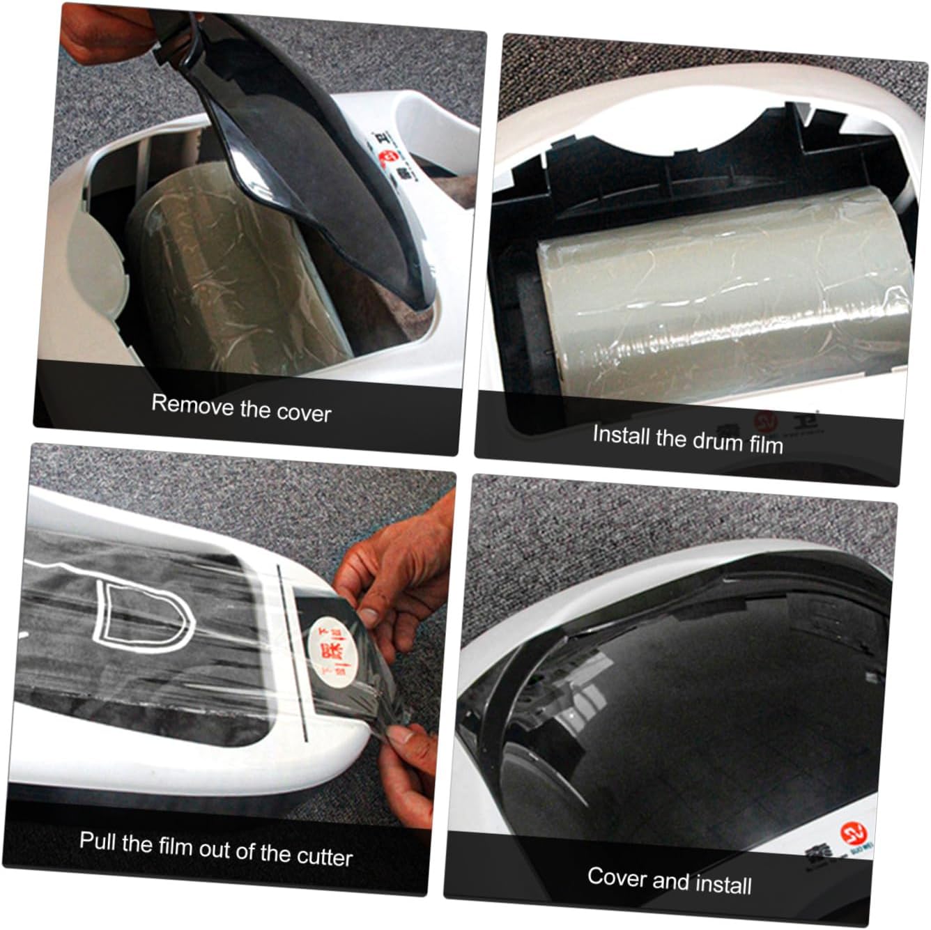 Disposable Shoe Covers Machine Non-Slip Design 10000x16cm Plastic Protector for Home Office and School Use