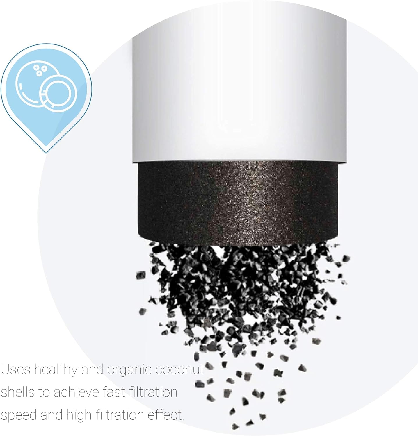 EcoAqua 5231JA2006A Refrigerator Water Filter, Replacement for LG® LT600P®, 5231JA2006A, 5231JA2006B, KENMORE 46-9990, 9990, 469990 Refrigerator Replacement Filter 1 Count (Pack of 1) image 4 of 9 B00FCBLKSS