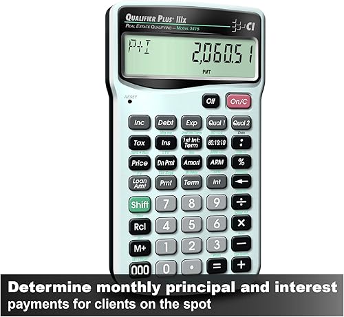 Miniatura 2 de Calculated Industries 3415 calculadora financiera Qualifier Plus IIIX Real Estate