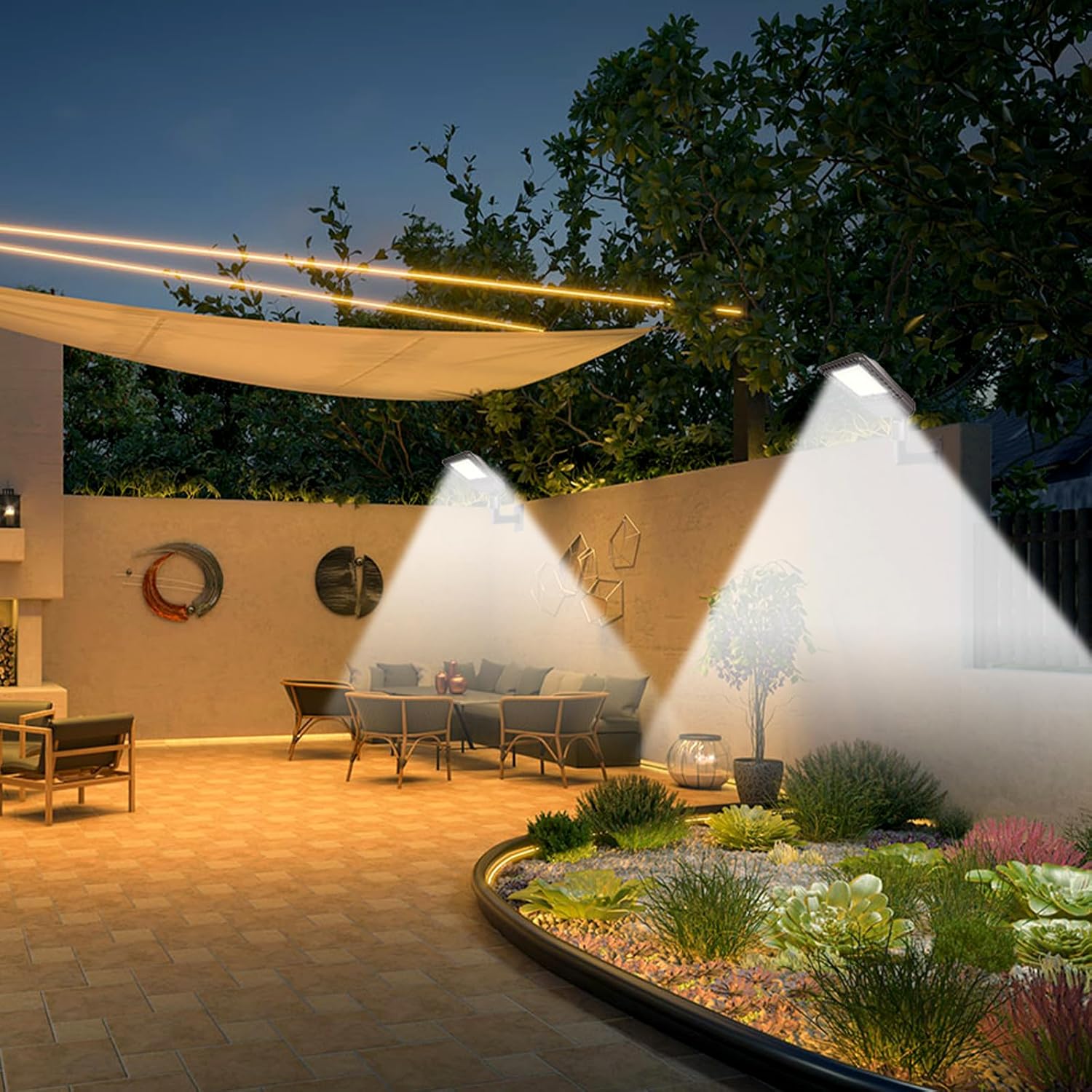 led Parking lot Light with Wall Mount Bracket