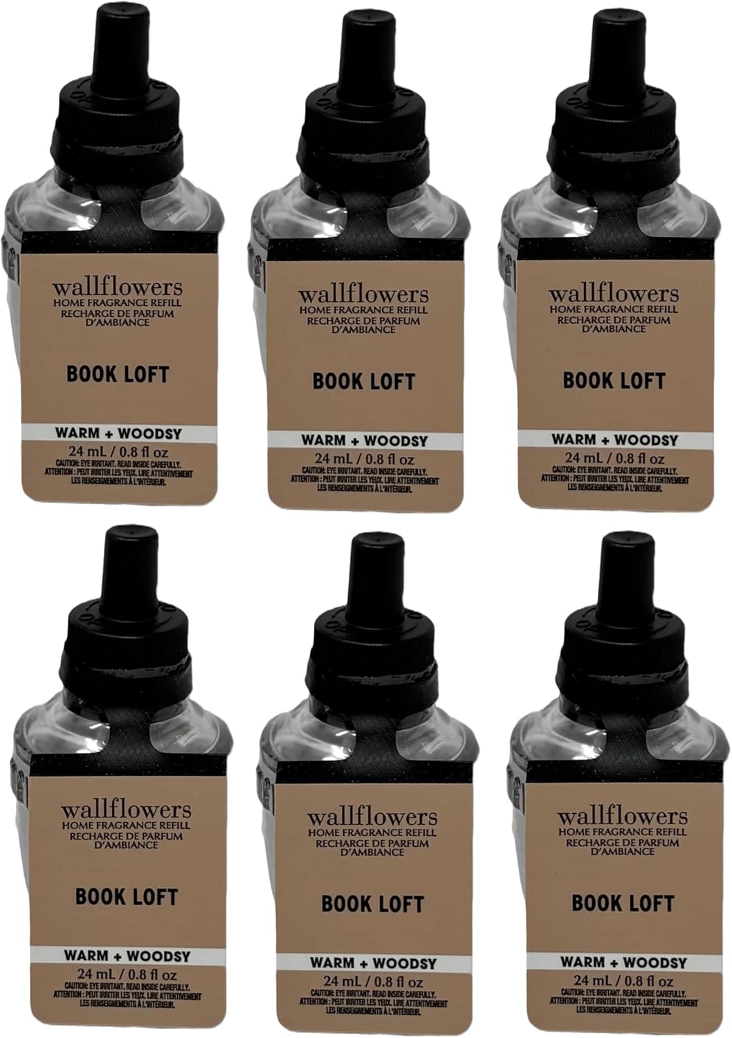 Bath and Body Works Wallflower Refills Home Fragrance - Pack of 6 (Fresh Watermelon)