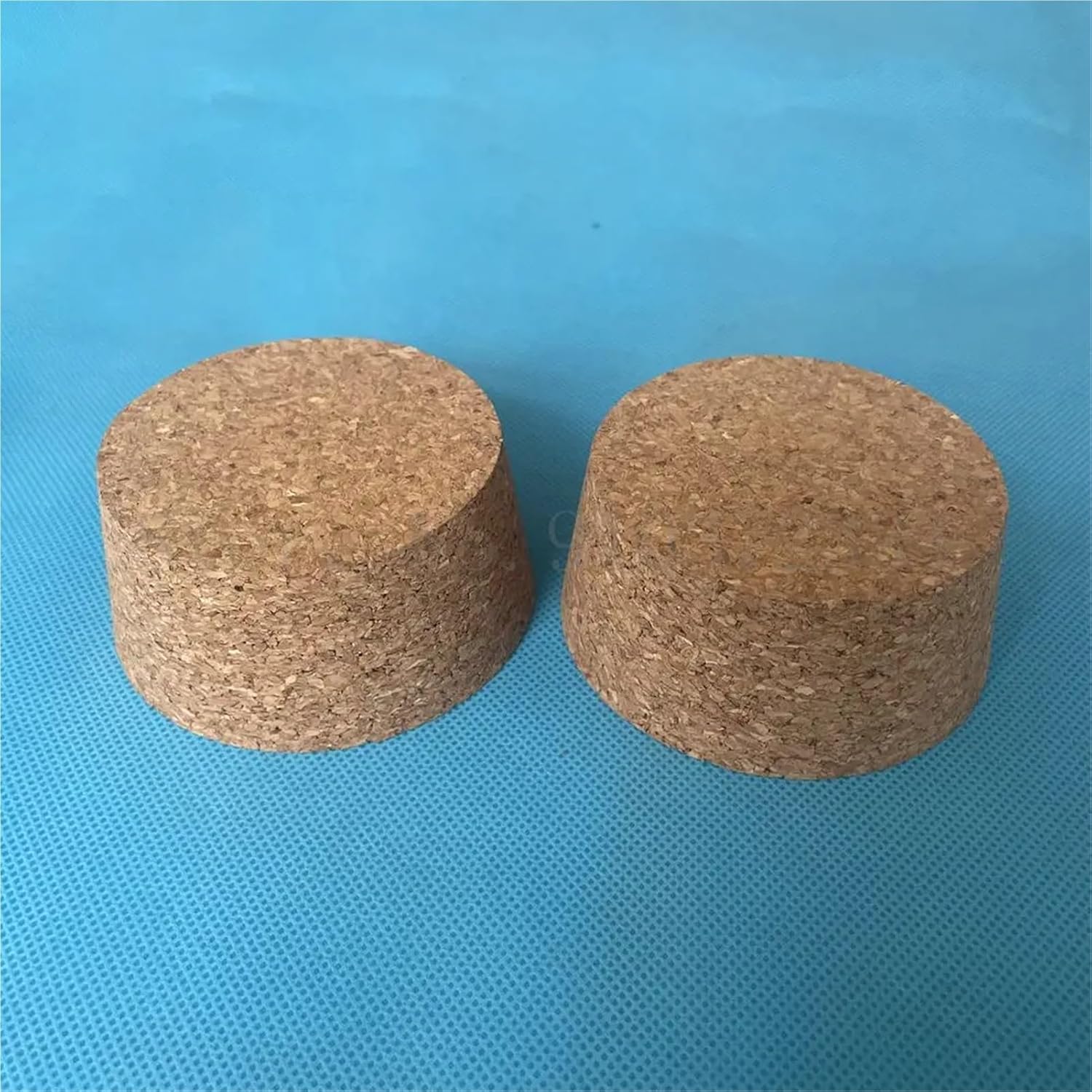 3pcs Big Size Dia 51mm to 83mm Wood Cork Lab Test Tube Plug Essential Oil Pudding Small Glass Bottle Stopper Lid Customized(78x66x35mm)