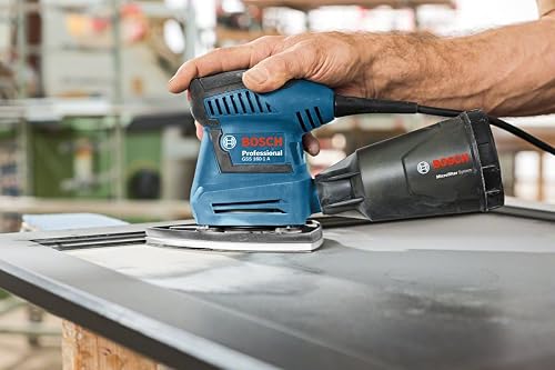 Bosch Professional GSS 160-1 A Multi Orbital Sander (180 W, 1.6 mm orbit diameter, in L-BOXX) - 5