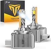 D3S LED Bulbs&comma; 36&comma;000LM 900&percnt; Brighter&comma; 6500K Cool White&comma; 1&colon;1 HID Size CANBUS Ready&comma; Plug and Play D3S Xenon HID Replacement Bulbs&comma; Pack of 2