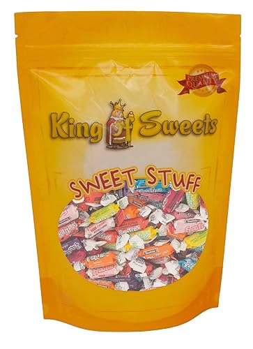 Miniatura 2 de Frooties sabores surtidos  Tootsie Rolls Fruit Chews  XL 2 libras  Dulces envueltos individualmente  Bolsa de King Of Sweets resellable