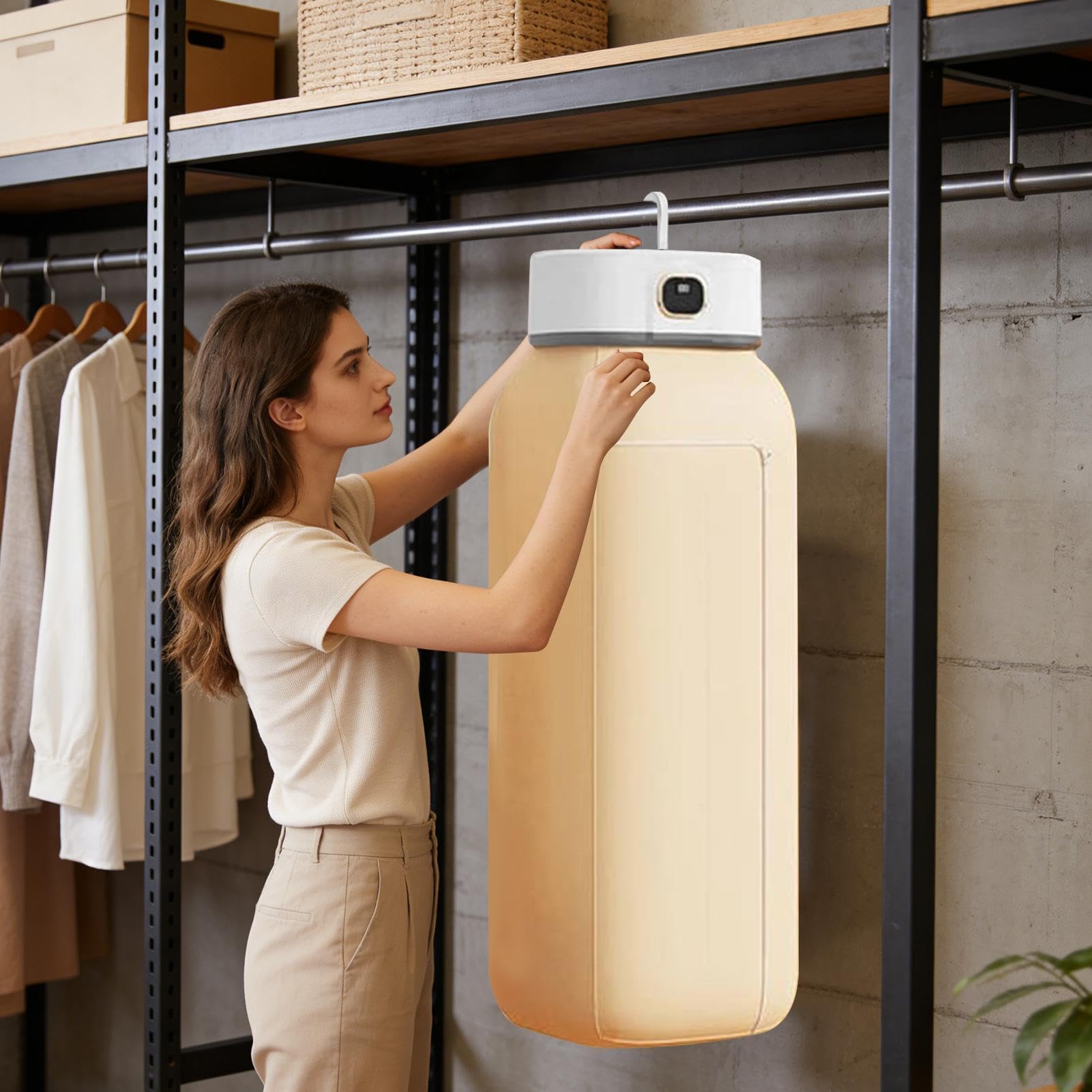 Mini Secadora Para Ropa 10kg de Capacidad Máquina de Secado Compacta y