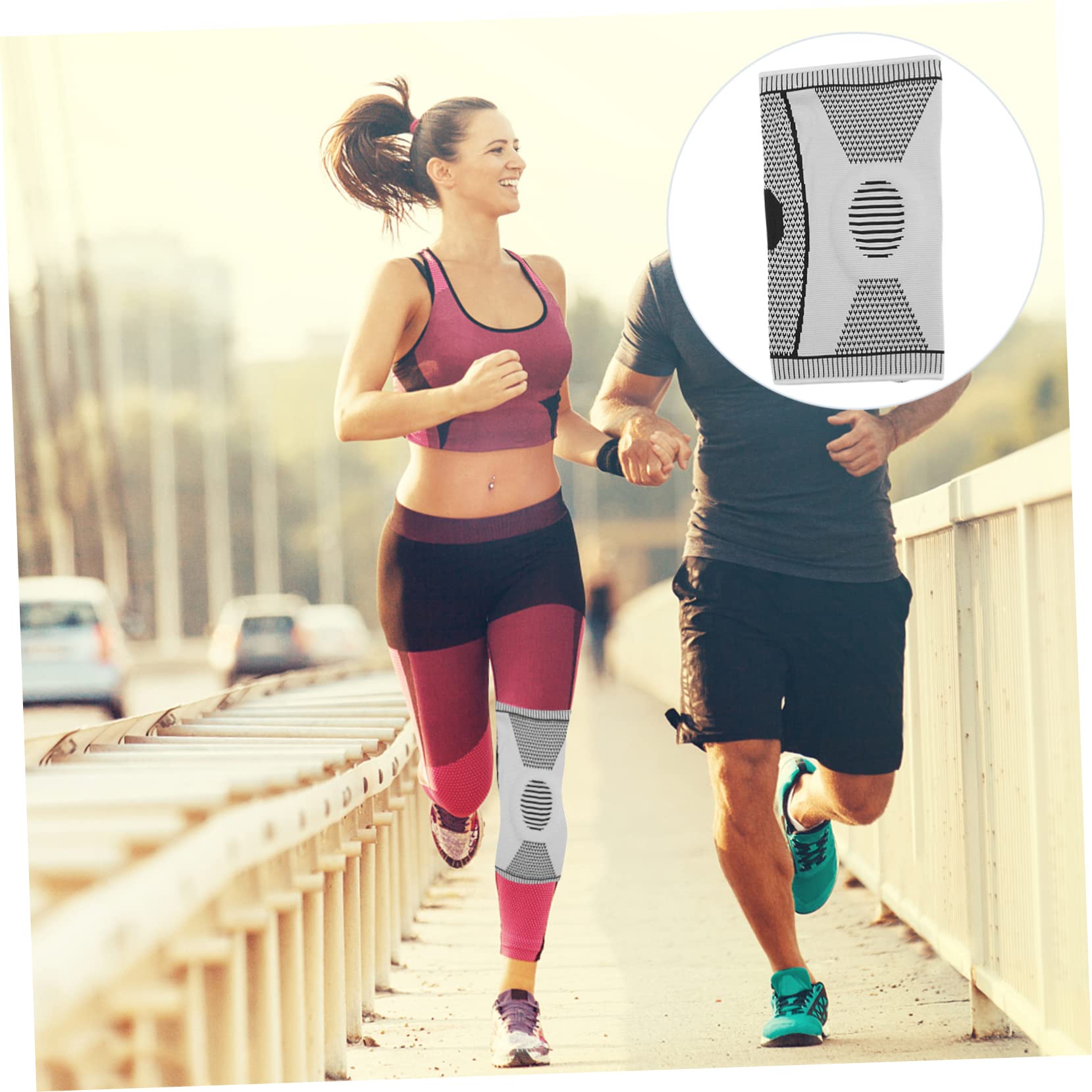 NOLITOY 1 Pc Sleeve Running Brace Compression Sleeve for Sports Acl Brace for Sports