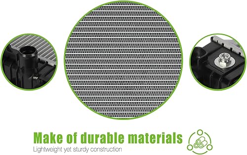 Miniatura 5 de SCITOO 13241 Radiador apto para Cadillac 2010-2011 para Cadillac para SRX 2.8L 2010-2011 para Cadillac para SRX 3.0L 2014-2016 para Cadillac para