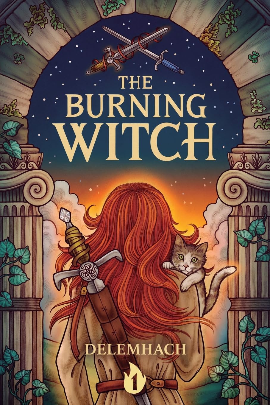 The Burning Witch: A Humorous Romantic Fantasy: 1