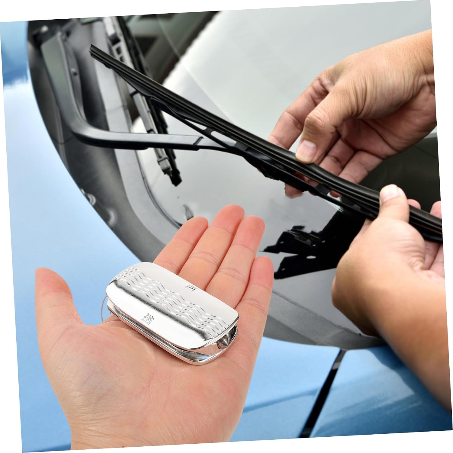 GARVALON Car Wiper Strip Repair Tool Durable Windshield Wiper Accessories for All Vehicle Types User-friendly Design