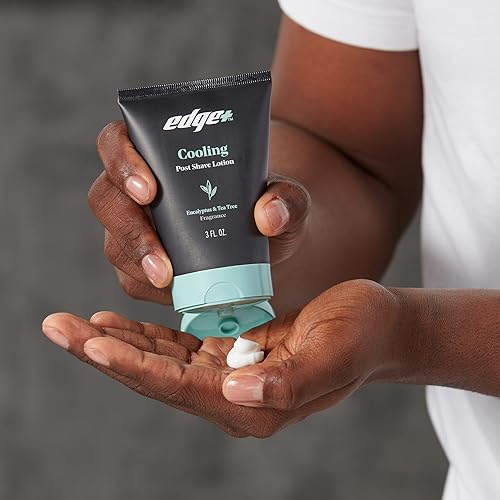 Miniatura 5 de Edge + Loción refrescante para después del afeitado con eucalipto y árbol de té, 3 onzas (paquete de 2)
