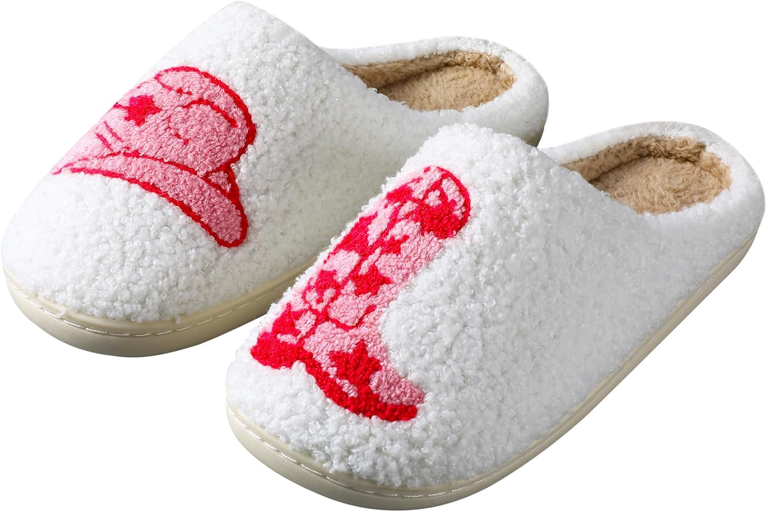 Geyoga Women's Cowboy Boots - Retro Plush Comfort