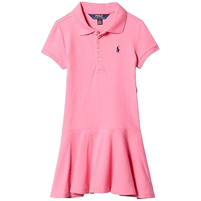 Polo Ralph Lauren Kids Short Sleeve Polo Dress (Little Kids) Girl