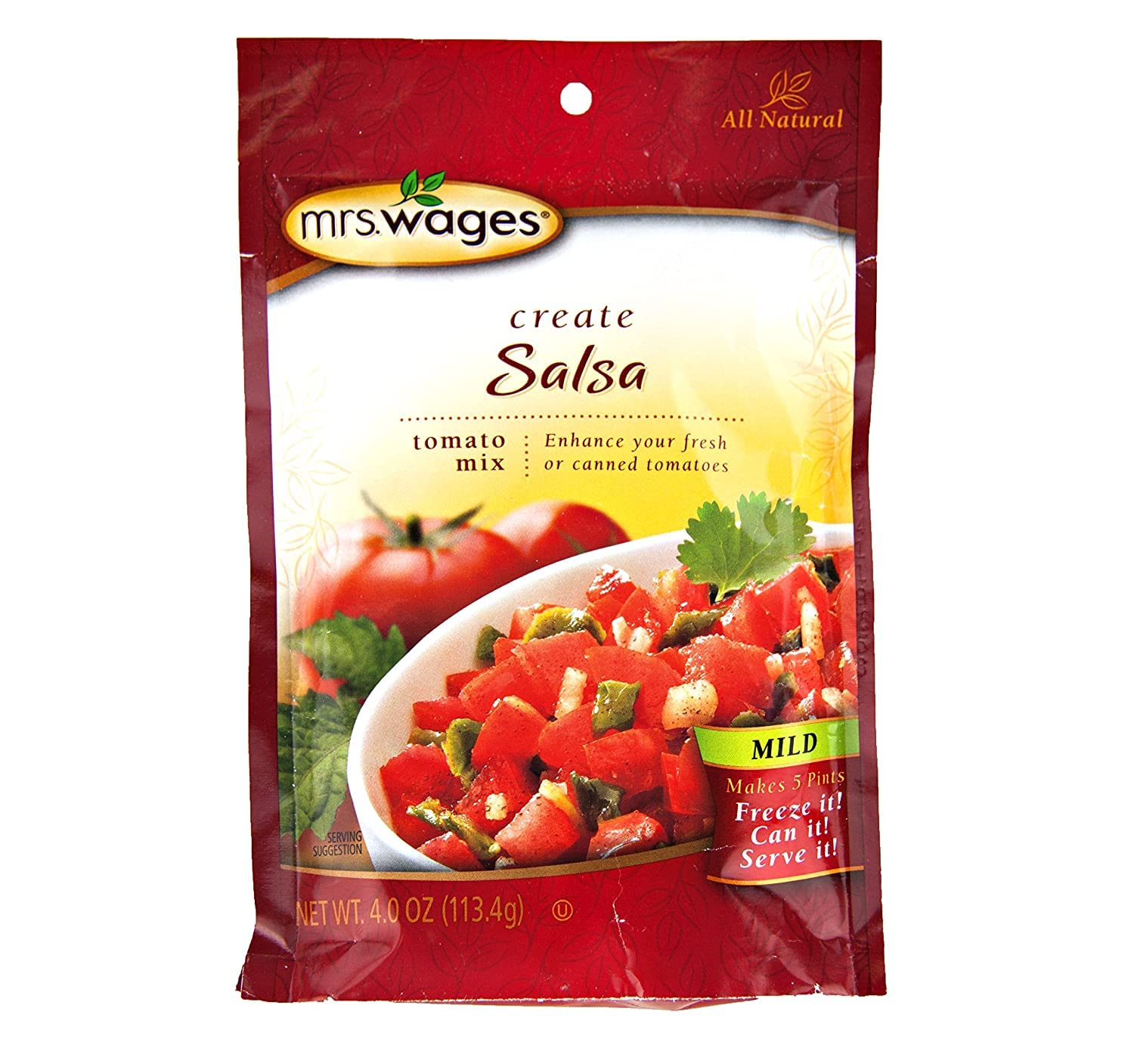 Mrs. Wages Mild Tomato Salsa Mix 4 oz, 6 Paquetes in Costa Rica at