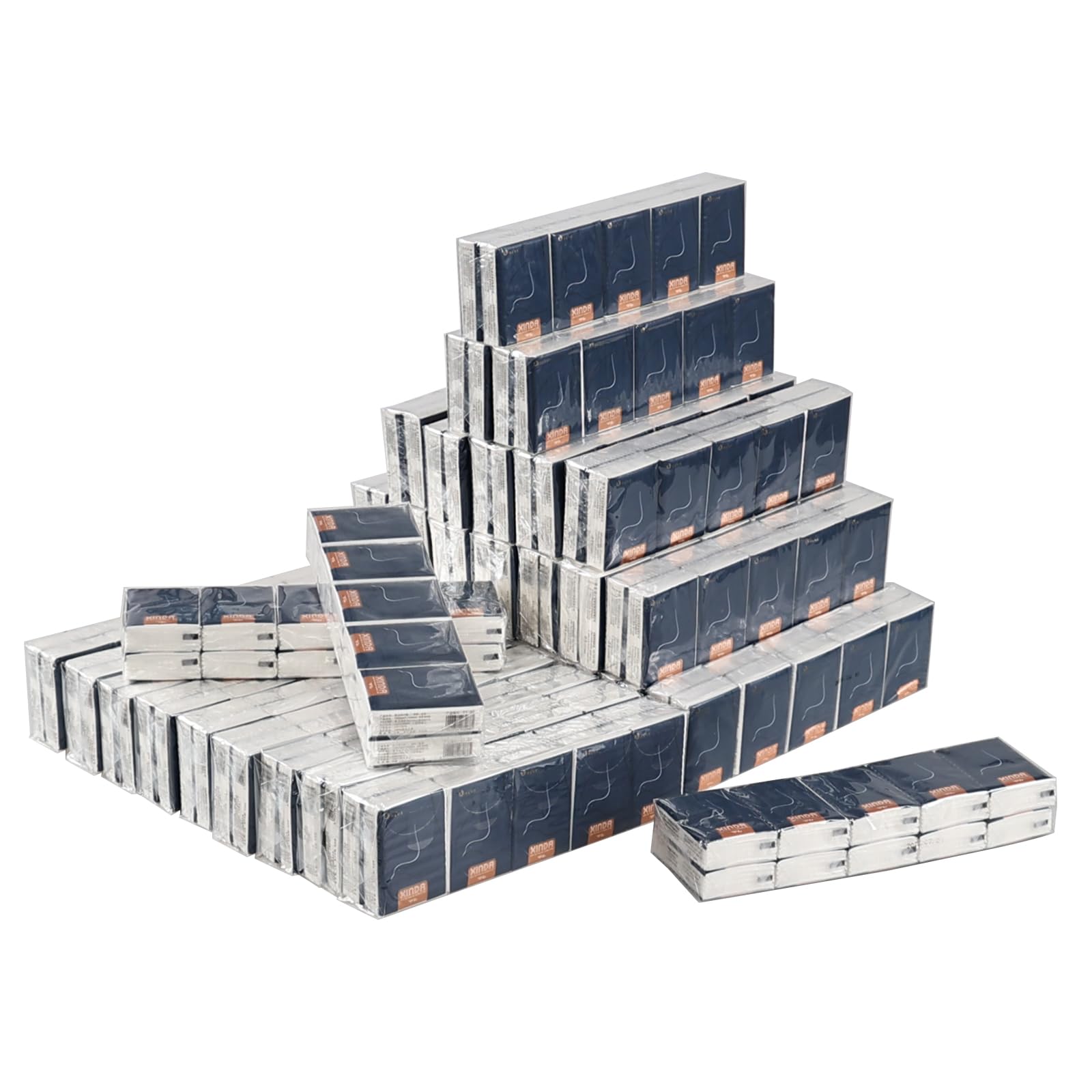 Vadidiya 480 Packs Facial Travel Tissue Packs, 4-Ply Pocket Size Tissues