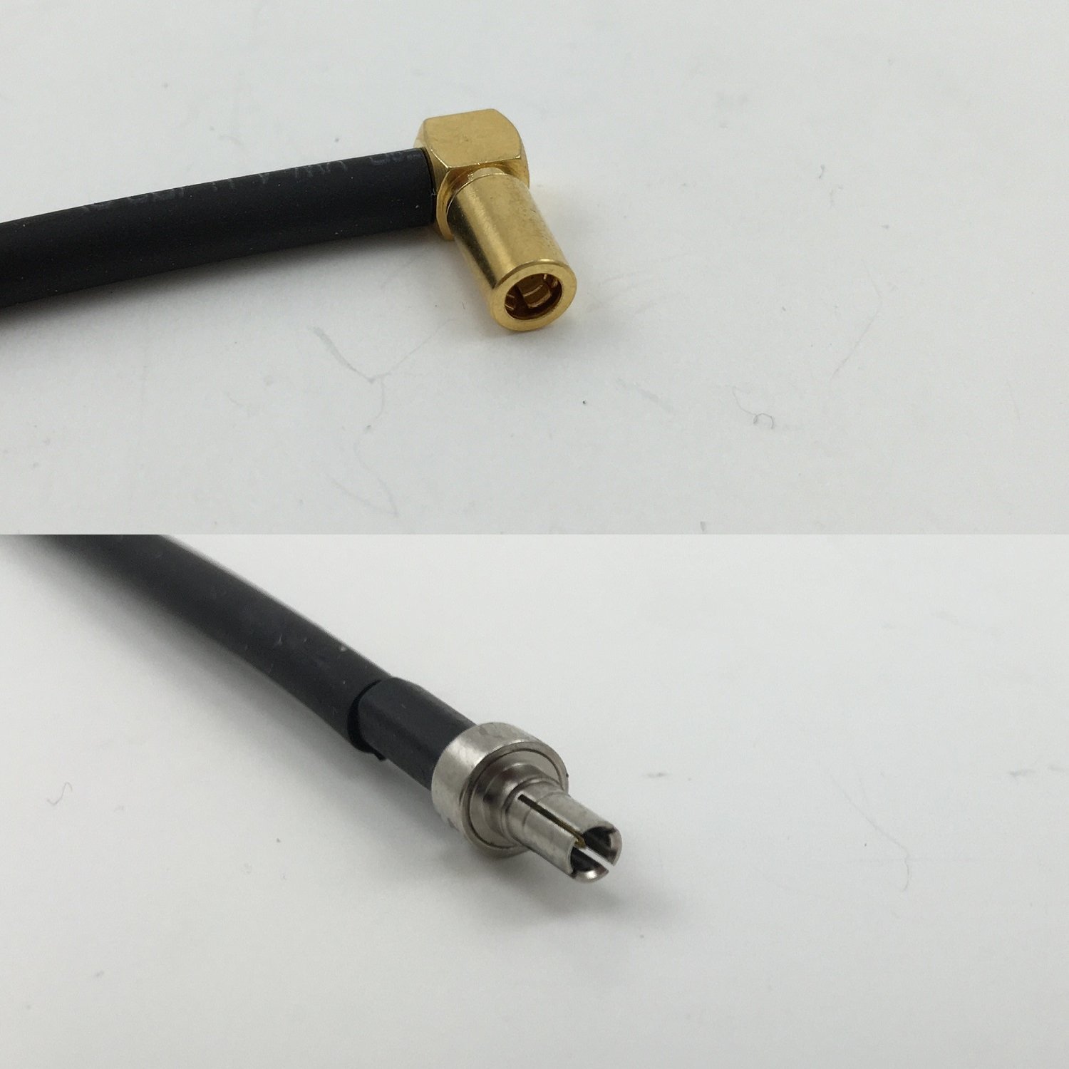 3 feet RG188 SSMB ANGLE FEMALE to CRC9 Male Pigtail Jumper RF coaxial cable 50ohm Quick USA Shipping