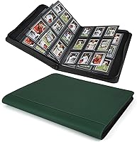 Vista 21 de Carpeta Toploader CARDBINDER, Estuches Duros Toploader, Fundas de 4 Bolsillos para hasta 128 Tarjetas. Carpeta de Tarjetas Toploader con Fundas