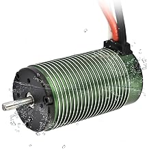 Brushless Motor, Speed Controller Combo Set Castle 1515 2200Kv Brushless Motor Replacement Part for 1/8 Rc Truck