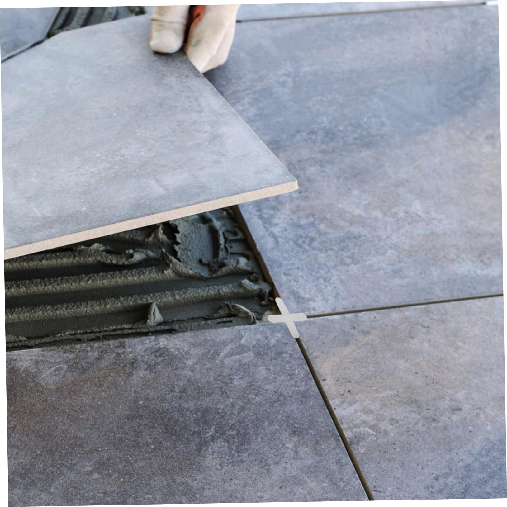 SOLUSTRE 8000pièces Espaceurs De Carrelage Croisillon Outils De Positionnement Pour Carrelage Céramique Épaisseur Pour Niveau Et Alignement Des Tuiles