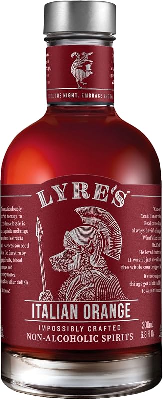 Lyre's Italian Orange Non-Alcoholic Spirit - Aperitivo Style | Award Winning | 6.8 Fl Oz