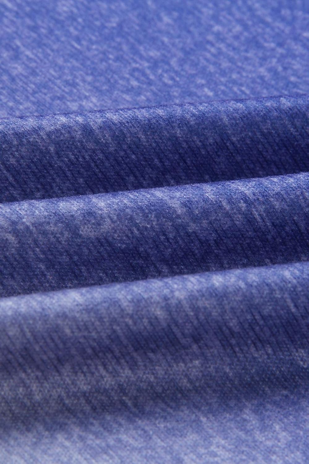 Minipeach Women's Long Sleeve Tops, Tie Dye Sweatshirt, Zip Up Hoodie Oversized-Sweatshirts Pullover - Image 5