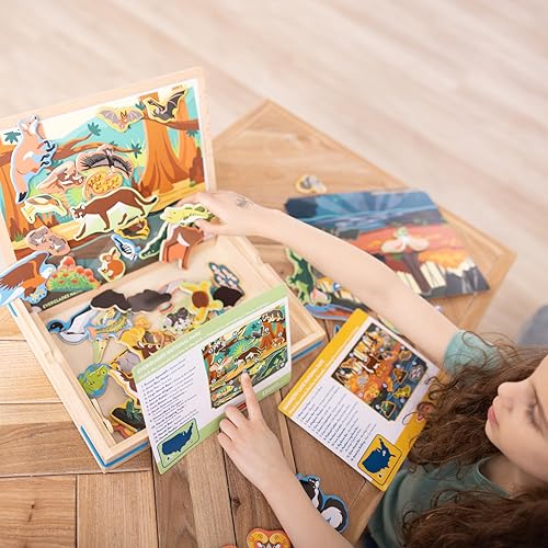 Miniatura 9 de Melissa & Doug National Parks - Juego magnético a juego de imágenes de madera para niños y niñas a partir de 3 años, materiales certificados FSC