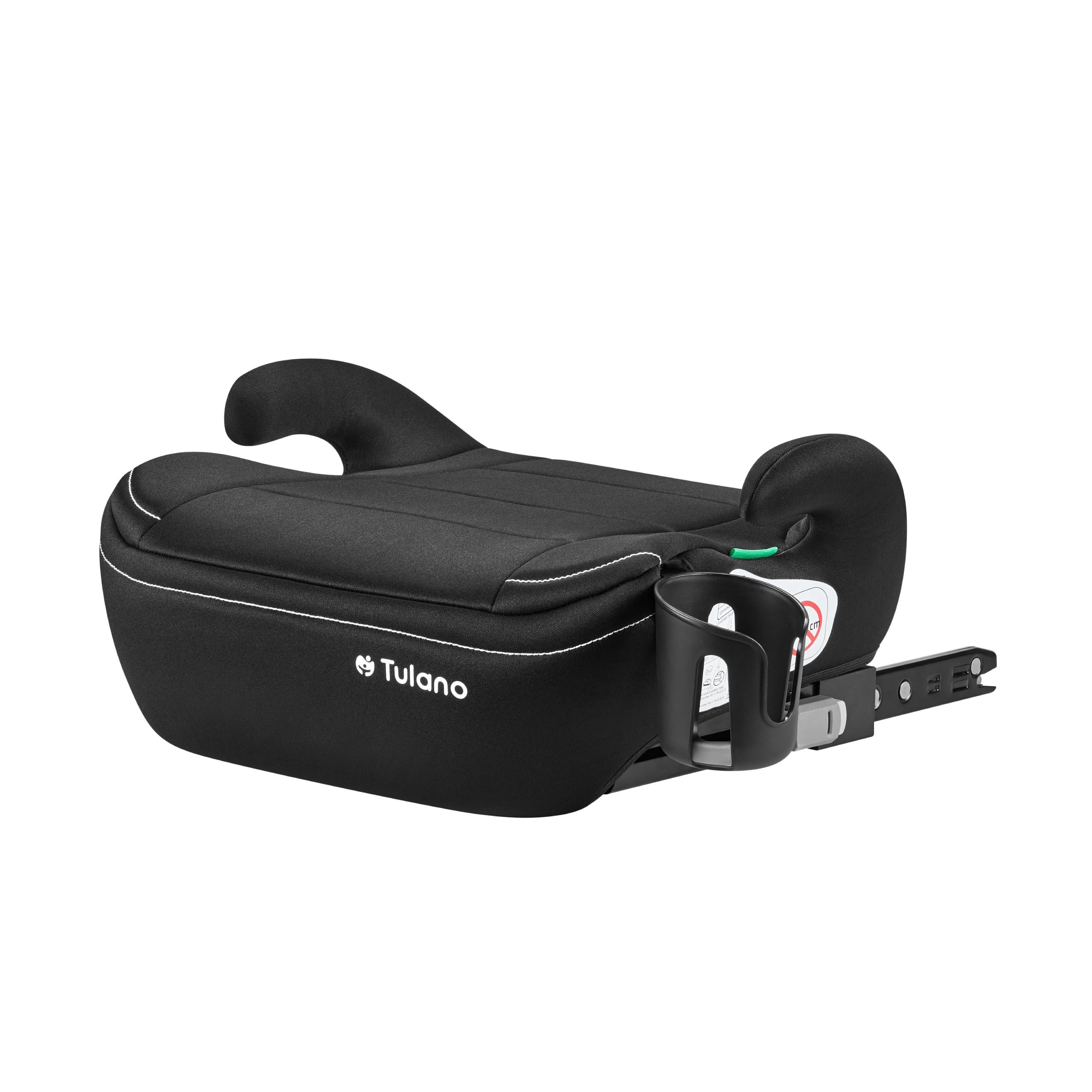 Tulano Cabby 30 fotelik dziecięcy 125-150 cm, rozmiar i-ECE R129/03-15-36 kg, fotelik samochodowy dla dzieci z ISOFIX, ultra miękki, ergonomiczny, uchwyt na napoje, nadaje się do prania, dla 6/12 lat