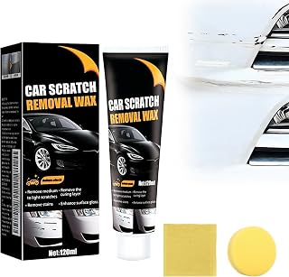 Scratch Remover for Vehicles, 2025 New Car Scratch Repair Paste, Cars Paint Scratch Repair Polishing Wax with Wipe and Sponge, Car Paint Scratch Repair Kit for Deep Scratches on Various Vehicles (1)