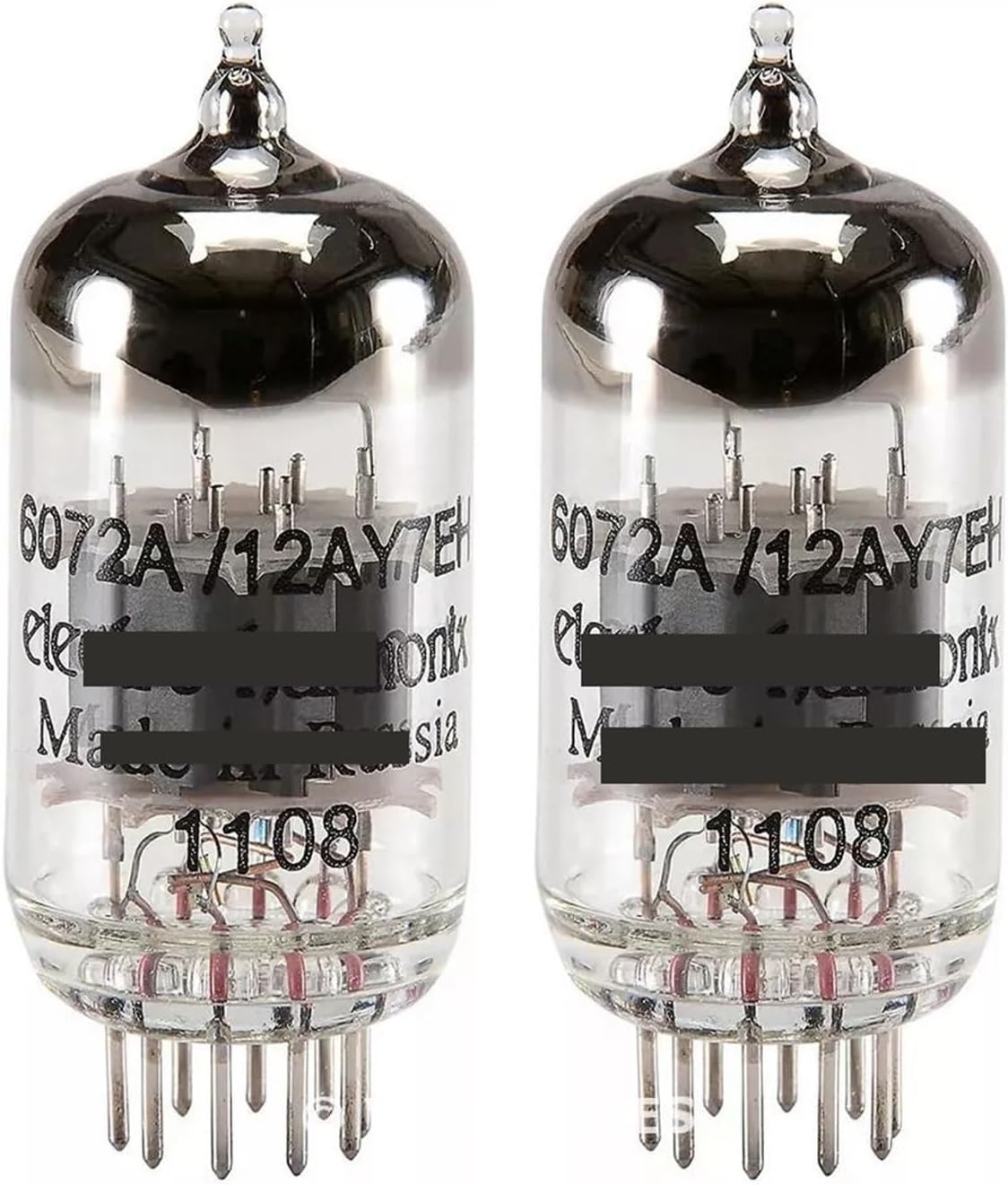 Gain Matched Pair 12AY7 / 6072A Vacuum Tubes