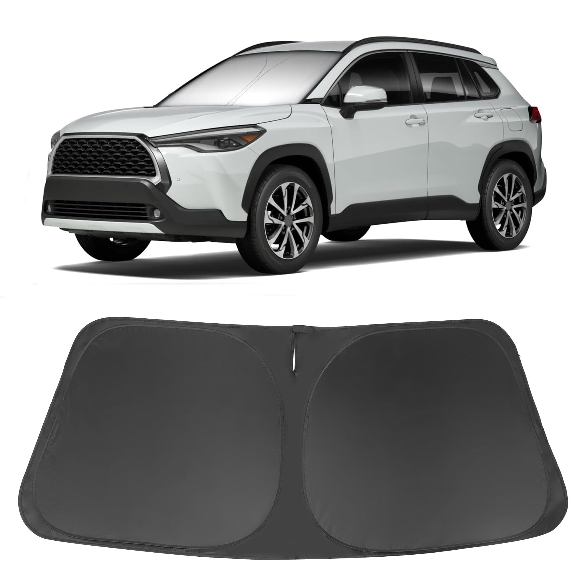 Windshield Sun Shade for 2022-2025 2026 Toyota Corolla Cross