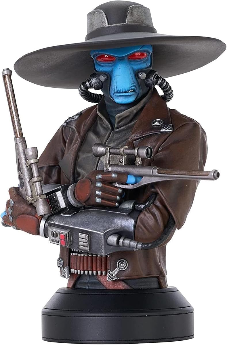 Star Wars: The Clone Wars: Cad Bane 1:6 Scale Bust, Multicolor,6 inches,APR222241 | Star Wars The Clone Wars 6 Inch Bust Statue 1/6 Scale - Cad Bane